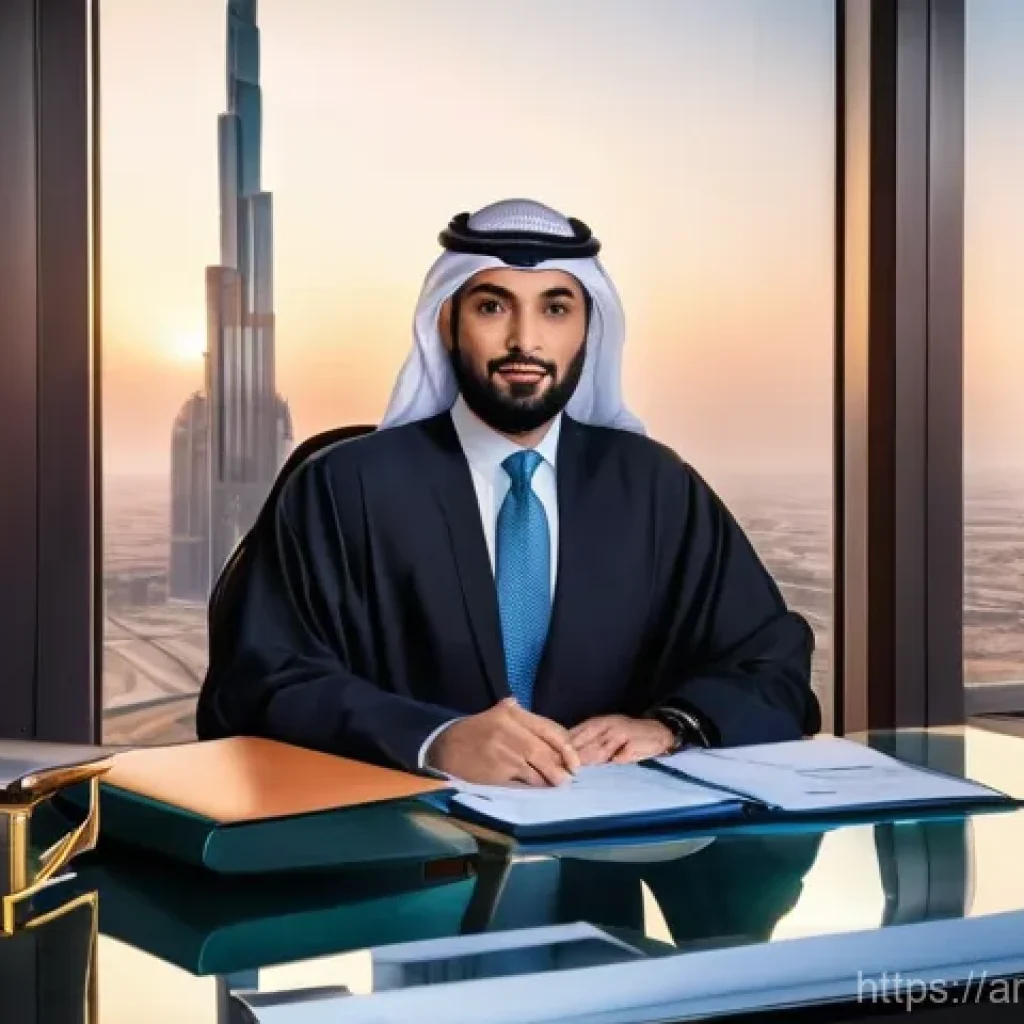 변리사 수익 구조 - **Prompt:** A dignified and experienced Arab patent lawyer, either male or female, in their late 40s...